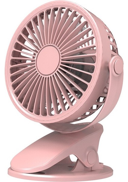 Taşınabilir USB Masa Fanı Klipsli Tip Şarj Edilebilir Mini Masa Fanı 360 Derece Döndürülebilir Klipsli Fan (Yurt Dışından)