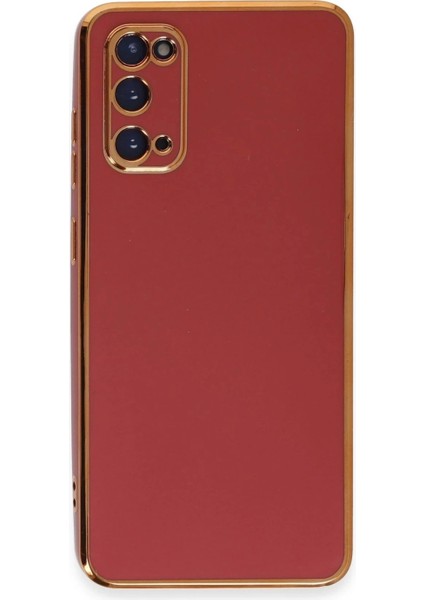 Samsung Galaxy S20 Kılıf Volet Silikon - Kırmızı