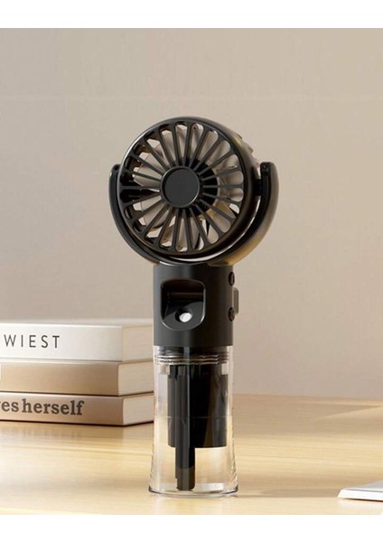 Yeni Taşınabilir Mini Su Spreyli Sulu Buharlı 3 Kademeli Vantilatör USB Şarj Edilebilir El Fanı (Yurt Dışından) fiyatları
