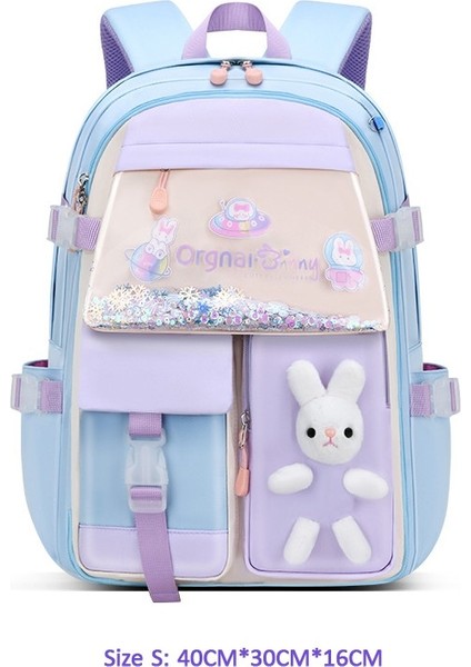 Xgoods Su Geçirmez Büyük Kapasiteli Ilkokul Sırt Çantası - Mavi (Yurt Dışından) indirimleri