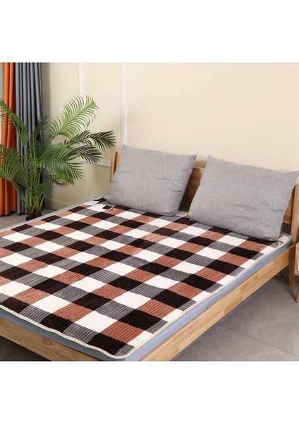 1.8x1.ektrikli Isıtmalı Battaniye Şerit Şekli Elektrikli Yatak Kalın Isıtmalı Battaniye Termostat Halı 220V Ab Tak A (Yurt Dışından) fiyatları