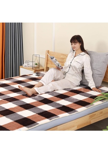 1.8x1.ektrikli Isıtmalı Battaniye Şerit Şekli Elektrikli Yatak Kalın Isıtmalı Battaniye Termostat Halı 220V Ab Tak A (Yurt Dışından) fırsatları