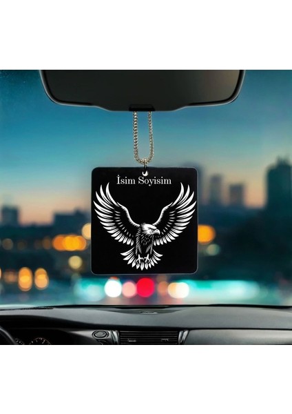 Kartal Desenli Isimli Pleksi Dikiz Ayna Süsü Pld-67 (Yurt Dışından)