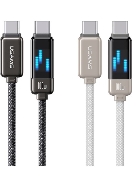 SJ744 100W Type-C Hızlı Şarj Kablosu – 1.2m - Meteor Efektli fiyatları