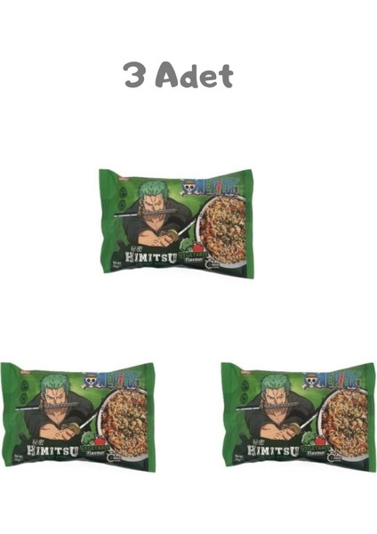 One Piece Noodle Bag Vegetable 75G 3 Adet