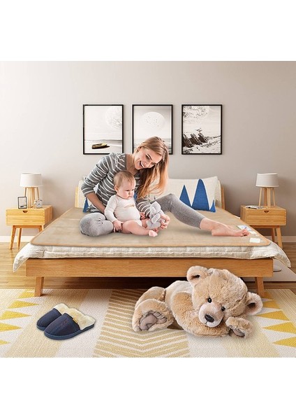 1.8x1.ektrikli Isıtmalı Battaniye Kalın Isıtmalı Battaniye Termostat Halı Yumuşak Kış Isıtıcı Için 220V Ab Tak A (Yurt Dışından) modelleri