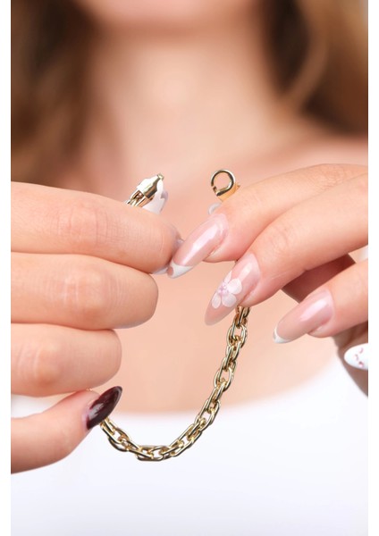 14 Ayar Altın Halka Zincir Bileklik 967 indirimleri