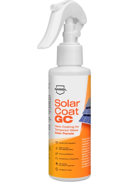 Solarcoat Gc Temperli Cam Güneş Panelleri Için Gelişmiş Nano KAPLAMA-150ML fiyatları