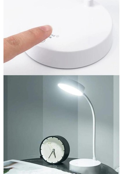 Turuncu Spiral Ayarlanabilir Masa Lambası, Pilli, Tuşlu, Pratik ve Şık Okuma Işığı fırsatları