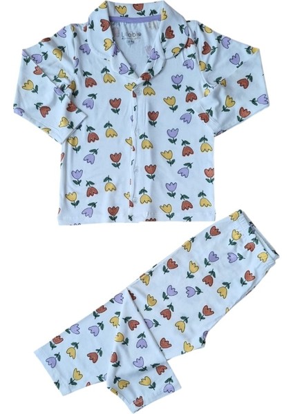 Önden Düğmeli %95 Bambu Pijama Takımı (2-6 Yaş) fiyatları