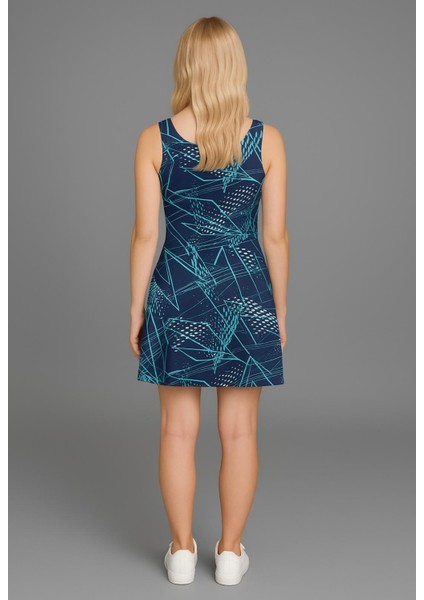 Kadın Lacivert Askılı ELBISE-E2237 modelleri