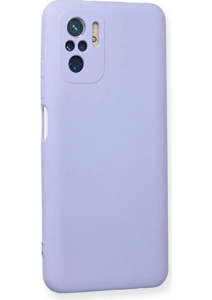 Xiaomi Redmi Note 10 Kılıf Nano Içi Kadife Silikon - Lila fiyatları