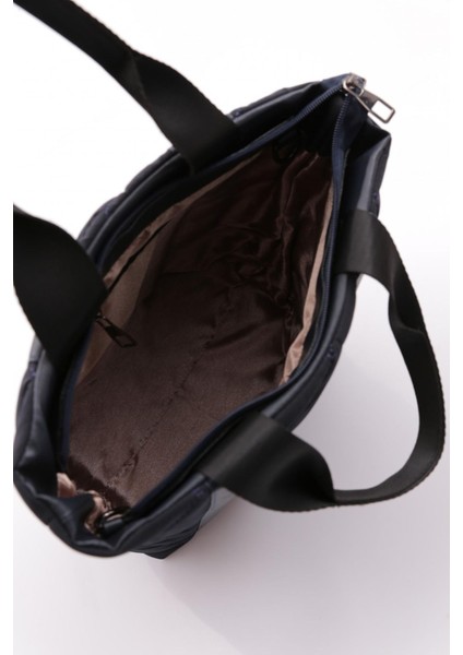 Lacivert Büyük Kadın Çanta, Şık ve Hafif Tasarım, Günlük Kullanım Için Uygun indirimleri