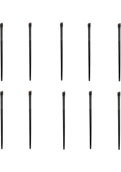 Yeni 2 Parça/set Kaş Kontur Fırçası Kaş Eyeliner Fırçası Taşınabilir Küçük Açılı Kaş Fırçası Kadın Makyaj Aracı Tutamak Renk: 10 Pcs Küçük (Yurt Dışından)