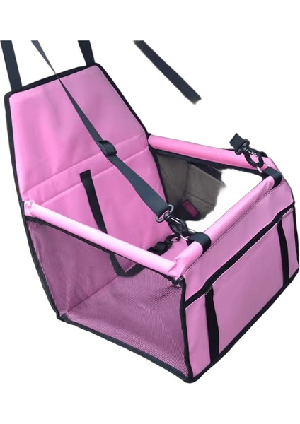 Köpek Araba Koltuğu Kapağı Katlanır Hamak Pet Taşıma Çantası Sepet Taşıma Kedi Kararlı Katlanabilir Seyahat Pet Köpek Araba Koltuğu (Yurt Dışından)