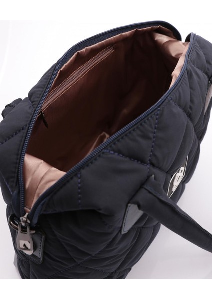 Şık Lacivert Fermuarlı Kadın Çanta, Hafif ve Kullanışlı Tasarım indirimleri