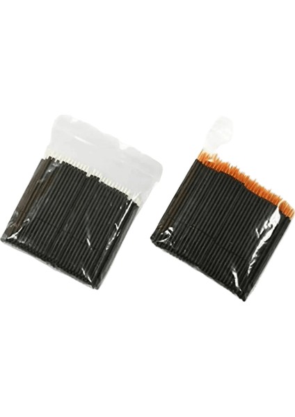 100PCS Profesyonel Tek Kullanımlık Silikon Maskara Eyeliner Değirmeleri Aplikatör Astar Fırçaları Makekup Araçları Göz Kalesi Fırçası Renk: 100 Pcs'yi Karıştırın (Yurt Dışından)