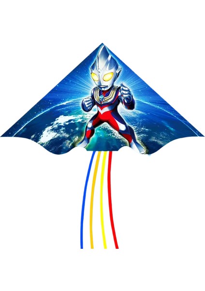 Çocuk Karikatür Uzun Kuyruklu Uçurtma (Yurt Dışından)