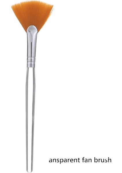 1 Adet Yüz Maske Fırçası Yumuşak Fan Yüz Maskesi Uyku Maskesi Dıy Kil Maskesi Gövde Makyaj Fırçası Tutamaç Renk: Şeffaf Fan Uygulamak Için (Yurt Dışından)