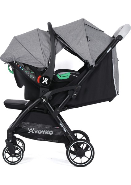 Wow Kabin Boy Tek Elle Kolay Katlanır Travel Bebek Arabası Autofold Grey Black fiyatları