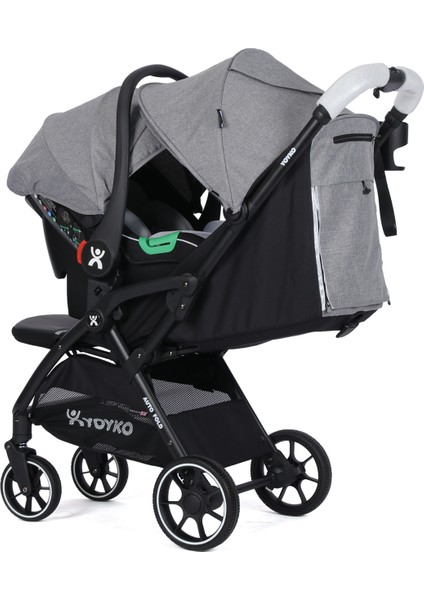 Wow Kabin Boy Tek Elle Kolay Katlanır Travel Bebek Arabası Autofold Grey Black modelleri