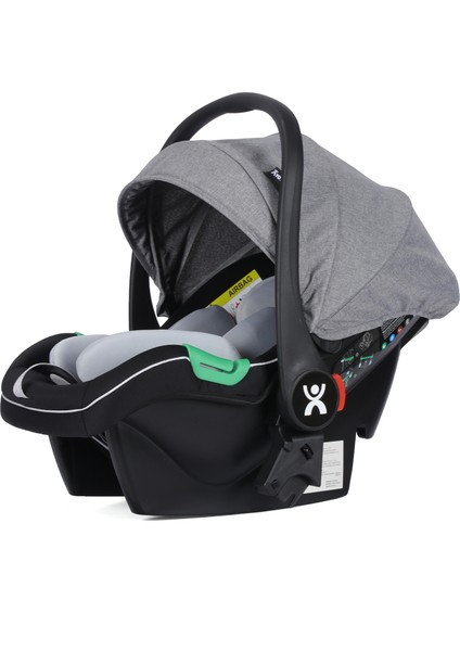 Wow Kabin Boy Tek Elle Kolay Katlanır Travel Bebek Arabası Autofold Grey Black fırsatları