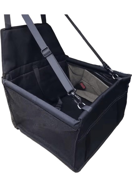 Köpek Araba Koltuğu Kapağı Katlanır Hamak Pet Taşıma Çantası Sepet Taşıma Kedi Kararlı Katlanabilir Seyahat Pet Köpek Araba Koltuğu (Yurt Dışından)