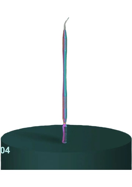 Kirpik Asansör Körçü Kit Kirpik Perming Sopa Paslanmaz Çelik Kozmetik Aplikatör Tarak Makyaj Aracı Kirpik Uzatma Malzemeleri Renk: Renk TB-004 (Yurt Dışından)