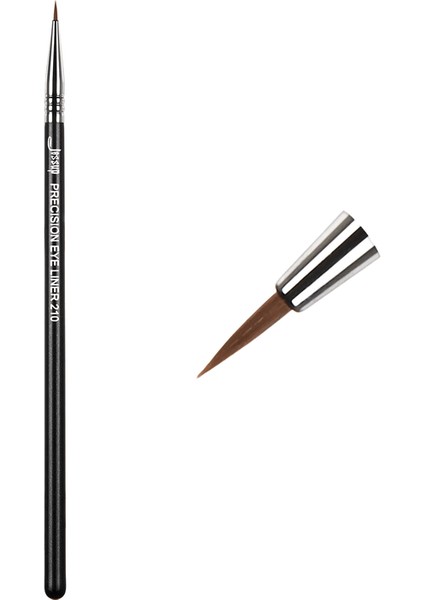 Jessup Precision Eyeliner Fırçası Ince Nokta Premium Sentetik Göz Makyaj Fırçası Doğru Uzun ve Yoğunluk S140HANDLE Renk: S140-210 (Yurt Dışından)