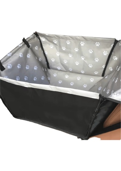 Köpek Araba Koltuğu Kapağı Katlanır Hamak Pet Taşıma Çantası Sepet Taşıma Kedi Kararlı Katlanabilir Seyahat Pet Köpek Araba Koltuğu (Yurt Dışından)