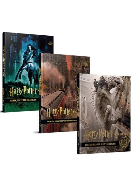 Harry Potter Film Dehlizi Serisi 3 Takım ( Karton Kapak)