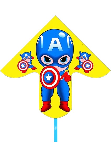 Çocuk Karikatür Uzun Kuyruklu Uçurtma (Yurt Dışından)