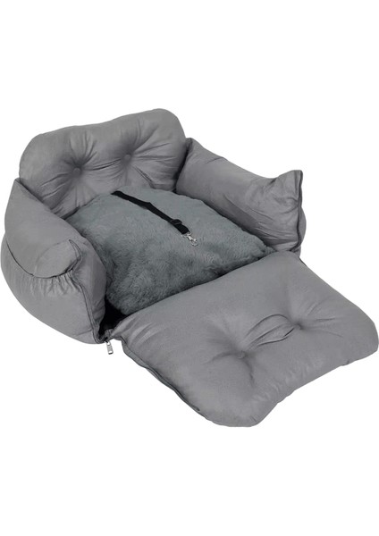 Köpek Araba Koltuğu Kapağı Katlanır Hamak Pet Taşıma Çantası Sepet Taşıma Kedi Kararlı Katlanabilir Seyahat Pet Köpek Araba Koltuğu (Yurt Dışından)