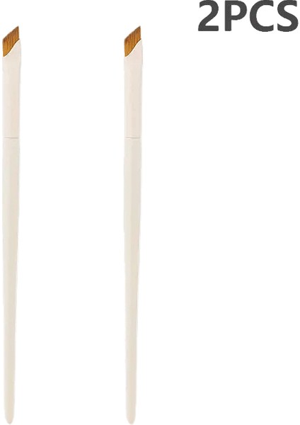 Blade Göz Kalemi Fırçası Ultra Ince Açılı Düz Kaş Fırçası Göz Makyaj Fırçaları Kesin Detay Fırçası Makyajı Renk: 1pcs (Yurt Dışından)