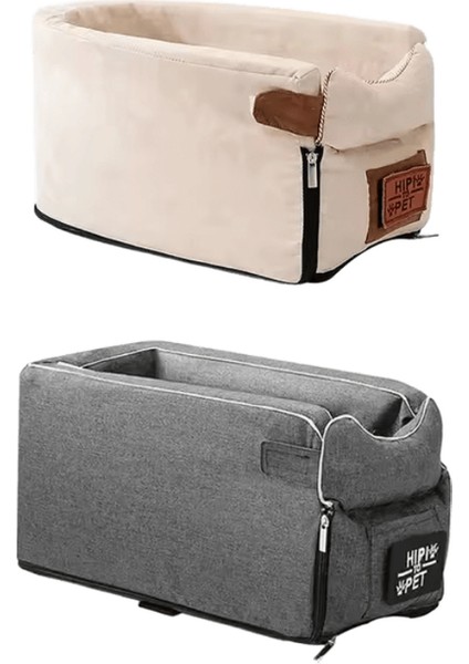 Köpek Araba Koltuğu Kapağı Katlanır Hamak Pet Taşıma Çantası Sepet Taşıma Kedi Kararlı Katlanabilir Seyahat Pet Köpek Araba Koltuğu (Yurt Dışından)