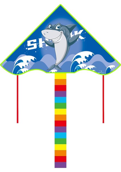 Çocuk Karikatür Üçgen Uçurtma (Yurt Dışından)