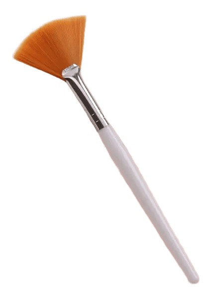 Pratik Yüz Fırçaları Fan Makyaj Fırçaları Yumuşak Taşınabilir Maske Fırçaları Kozmetik Araçkaşa Renk: D (Yurt Dışından)