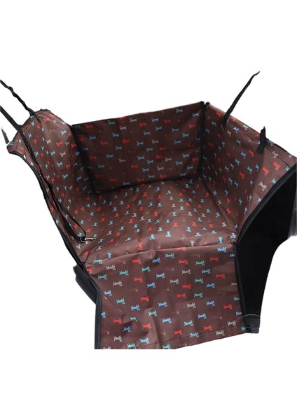 Köpek Araba Koltuğu Kapağı Katlanır Hamak Pet Taşıma Çantası Sepet Taşıma Kedi Kararlı Katlanabilir Seyahat Pet Köpek Araba Koltuğu (Yurt Dışından)