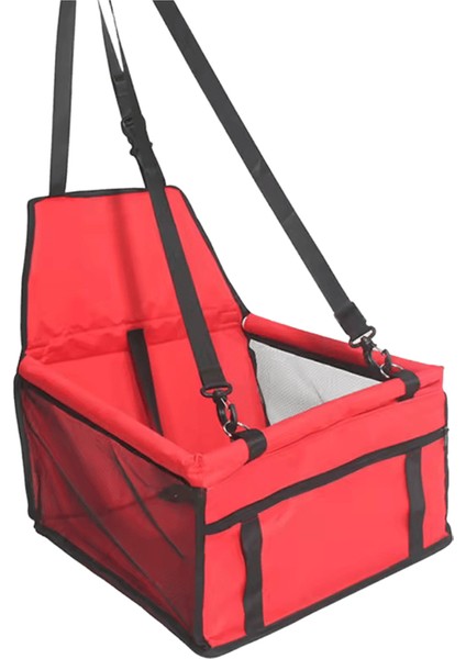 Köpek Araba Koltuğu Kapağı Katlanır Hamak Pet Taşıma Çantası Sepet Taşıma Kedi Kararlı Katlanabilir Seyahat Pet Köpek Araba Koltuğu (Yurt Dışından)