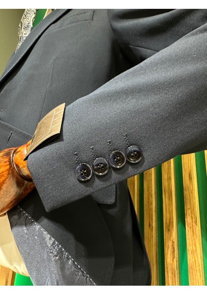 Erkek Lacivert Regular Fit Sivri Yaka Takım Elbise 2959-02 modelleri