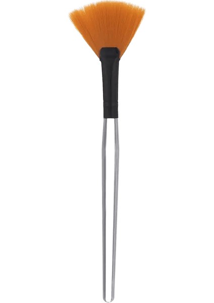 1pc Yüz Maske Fırçası Yumuşak Fan Yüz Maskesi Uyku Maskesi Dıy Kil Maskesi Gövde Makyaj Fırçası Renk: Sarı Düz (Yurt Dışından)