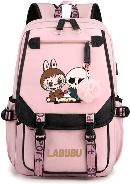 Ilkokul Öğrencileri Için Yeni Labubu Labubu Okul Çantası (Yurt Dışından)