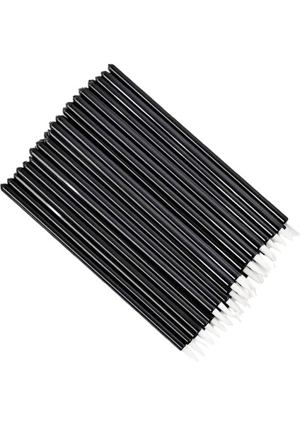 Sıcak 50/5 Adet Tek Kullanımlık Eyeliner Makyaj Fırçası Göz Farı Göz Kalemi Asası Kozmetik Fırça Kirpik Uzantısı Kadınlar Güzellik Makyaj Aracı Kolu Renk: 50PCS-WH (Yurt Dışından)