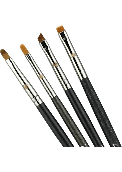 1 Adet Has Göz Kalemi Kapatıcısı Makyaj Fırçaları Konik Göz Kapağı Makyaj Fırçası Düz Astarlı Kaş 406 712 722 To Renk: 4pcs (Yurt Dışından)