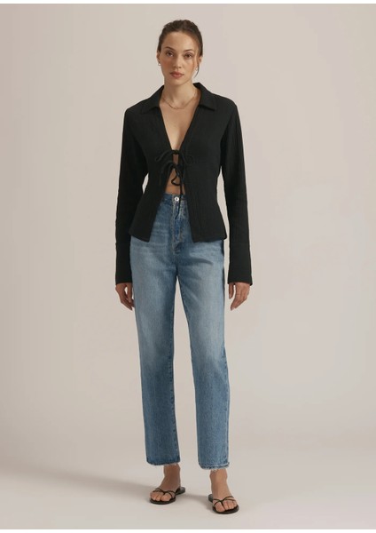 Bağlamalı Müslin Kadın Gömlek – Müslin Kumaş – Hafif, Nefes Alabilir – Plaj & Günlük fiyatları