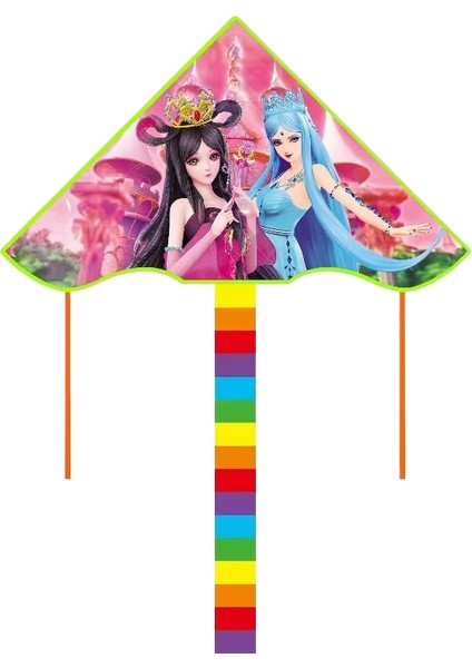 Çocuk Karikatür Üçgen Uçurtma (Yurt Dışından)