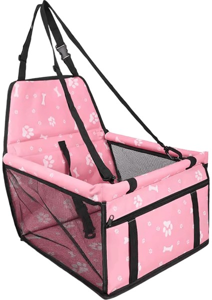 Köpek Araba Koltuğu Kapağı Katlanır Hamak Pet Taşıma Çantası Sepet Taşıma Kedi Kararlı Katlanabilir Seyahat Pet Köpek Araba Koltuğu (Yurt Dışından)