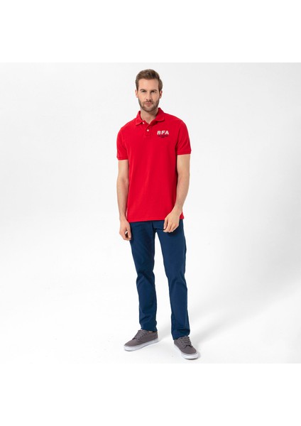 Prince Erkek Kırmızı Polo Tişört