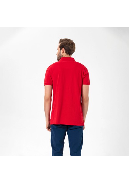 Prince Erkek Kırmızı Polo Tişört