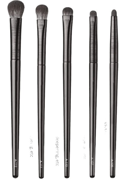 Doğal Göz Makyaj Fırçaları Set Göz Farı Fırçası Kaş Konut Eyeliner Fırça Kadın Gözleri Kozmetik Karıştırma Ayrıntısı Makya (Yurt Dışından)